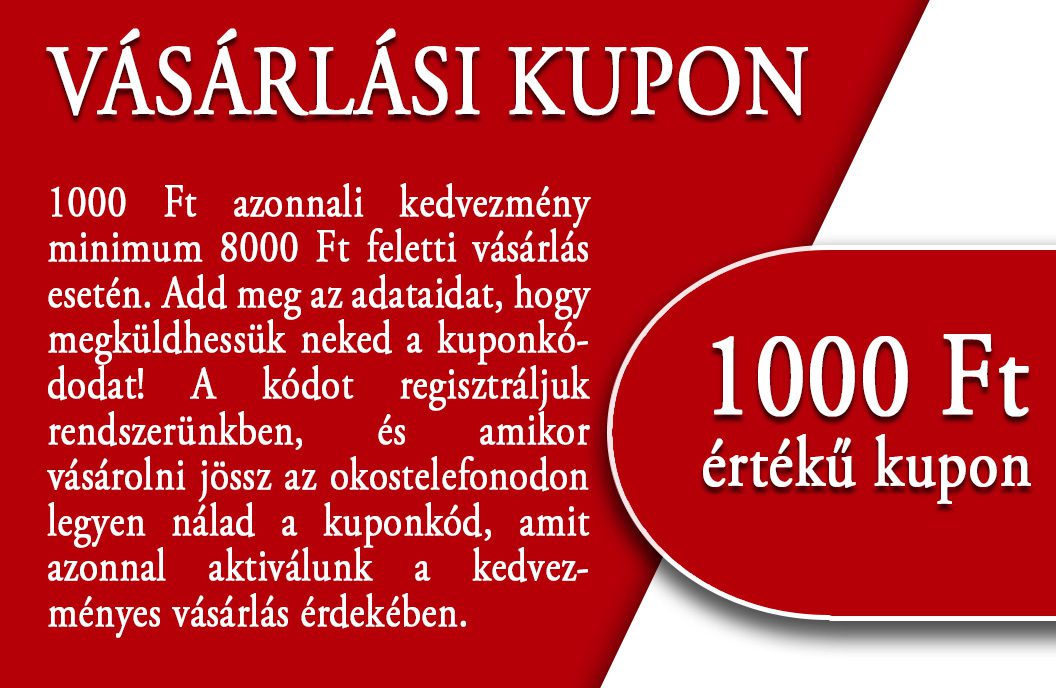Bonatti kupon 1000 Ft értékben Bonatti karácsonyi kupon -1000 forint