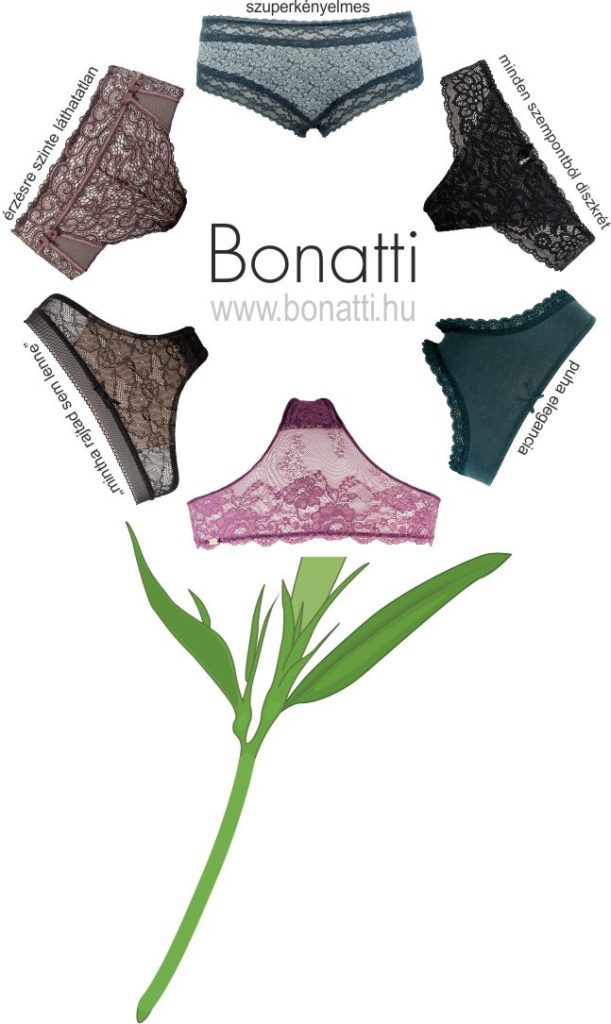 Bonatti virág alsónemű