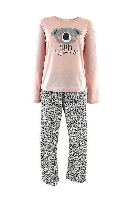  Dena J 20 női pizsama rózsaszín, koalás felső résszel