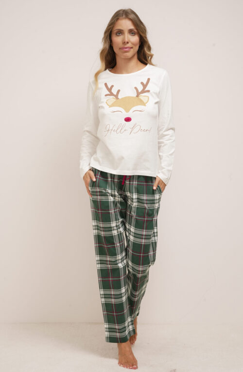 Bonatti fehérnemű - MIRA NG-24 - női pizsama - 2023 karácsonyí kollekció