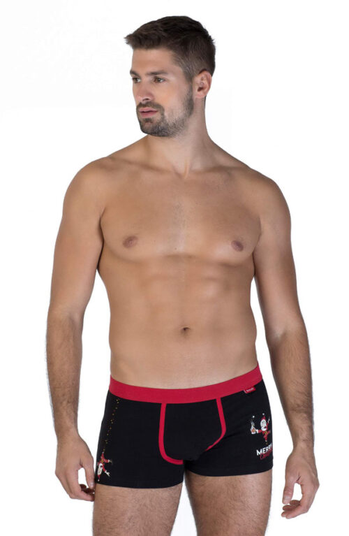 JOHAN NG-22 -férfi boxer - fekete