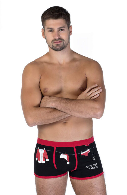 ROBERTO NG-22 -férfi boxer 03 - fekete mintás