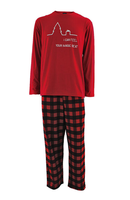 NORTON NG-21 -férfi pizsama piros